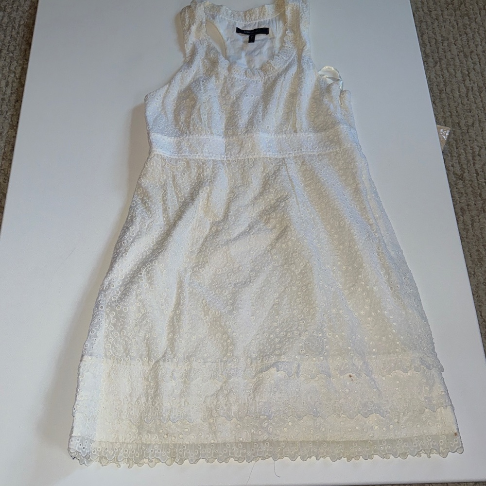 White dress